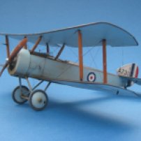 Modified kit to represent McCudden's distinctive aircraft